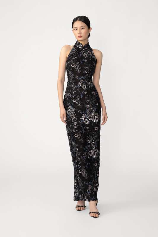 Arielle Embroidered Maxi Dress